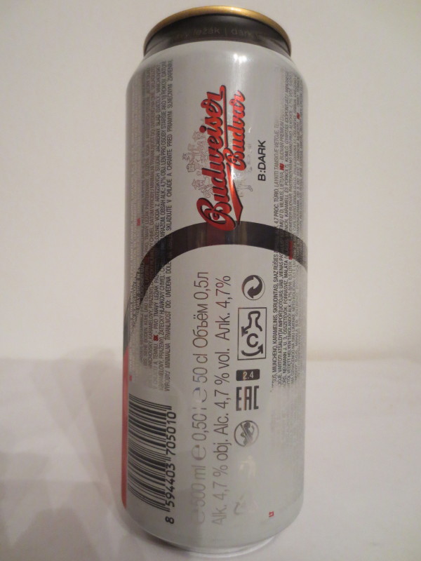 Budweiser Budvar B:DARK Czech Dark Lager (50cl) Nr.1