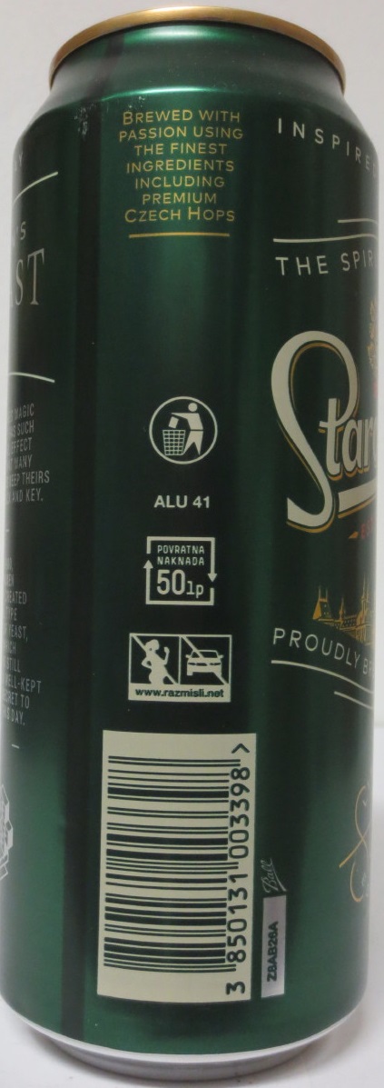 Staropramen BREWERY (50cl) (B/O) č.1