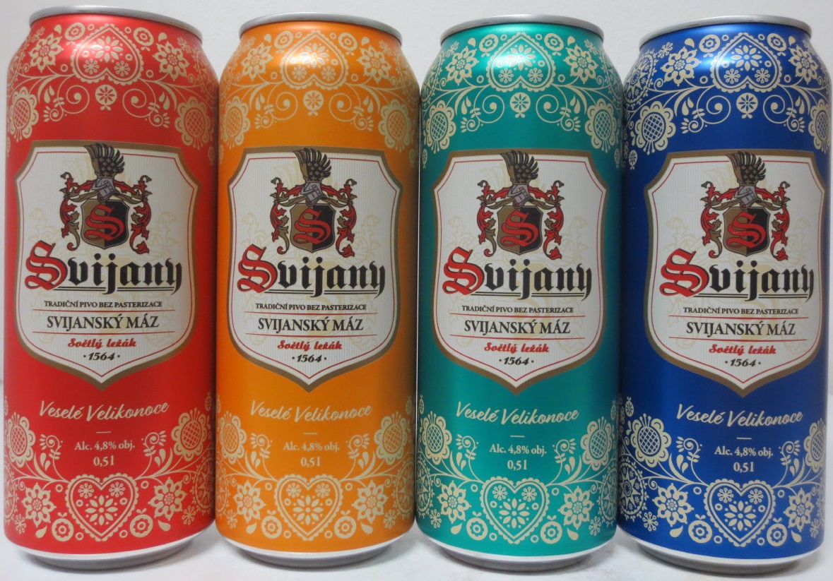 Svijany SVIJANSKÝ MÁZ Veselé Velikonoce (50cl) (B/O) zelené