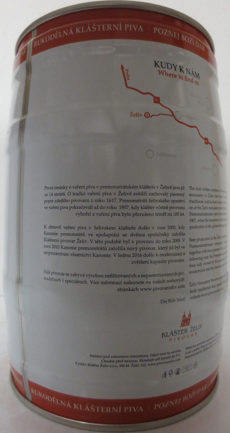 ANNO 1617 KLÁŠTER ŽELIV PIVOVAR (5L) č.2