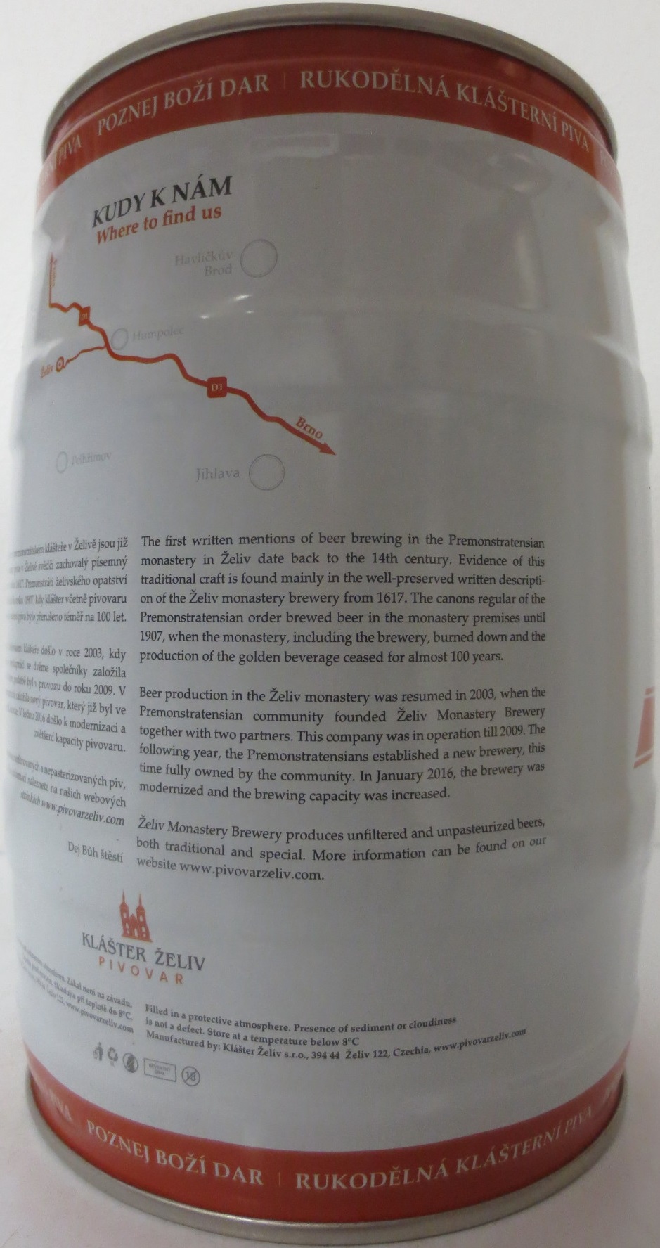 ANNO 1617 KLÁŠTER ŽELIV PIVOVAR (5L) č.2