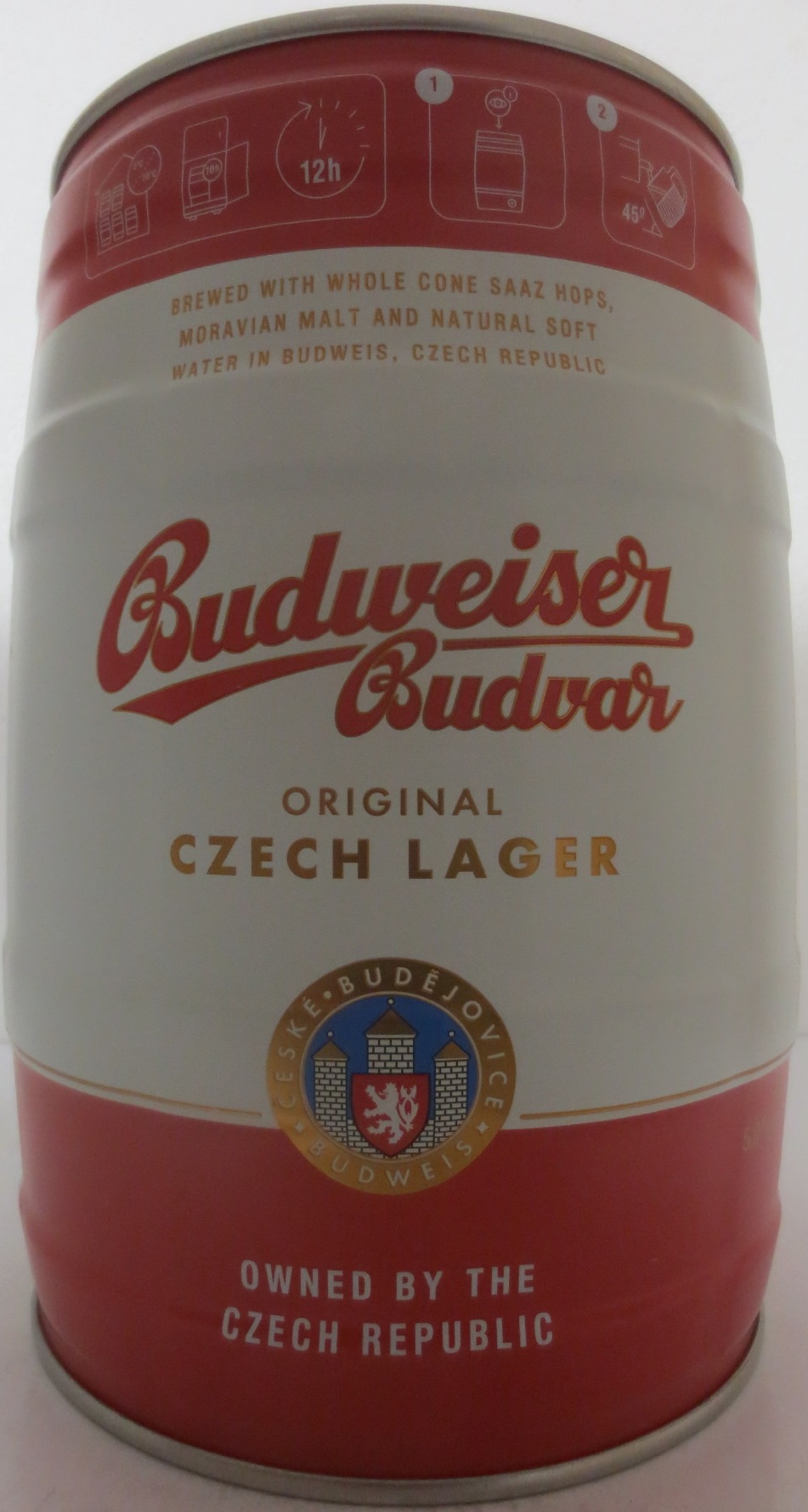 Budweiser Budvar ORIGINAL CZECH LAGER (5L) č.5