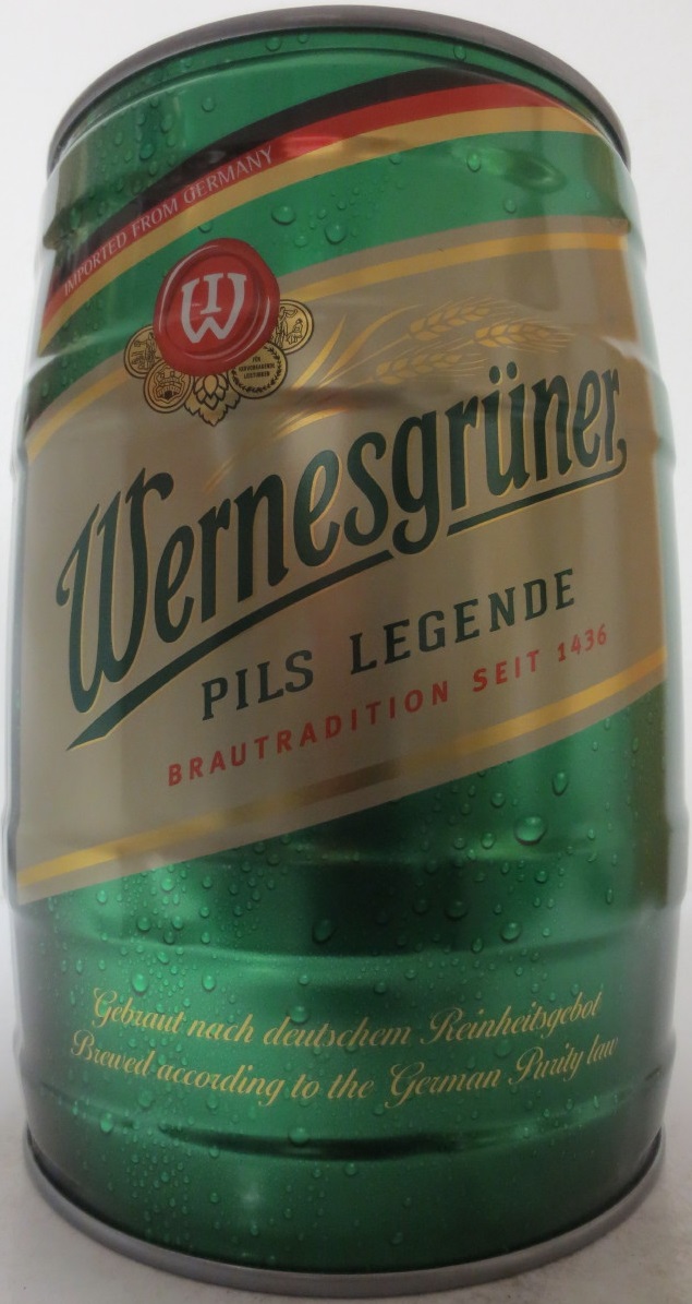 Wernesgrüner PILS LEGENDE BRAUTRADITION SET 1436 (5L) Nr.1