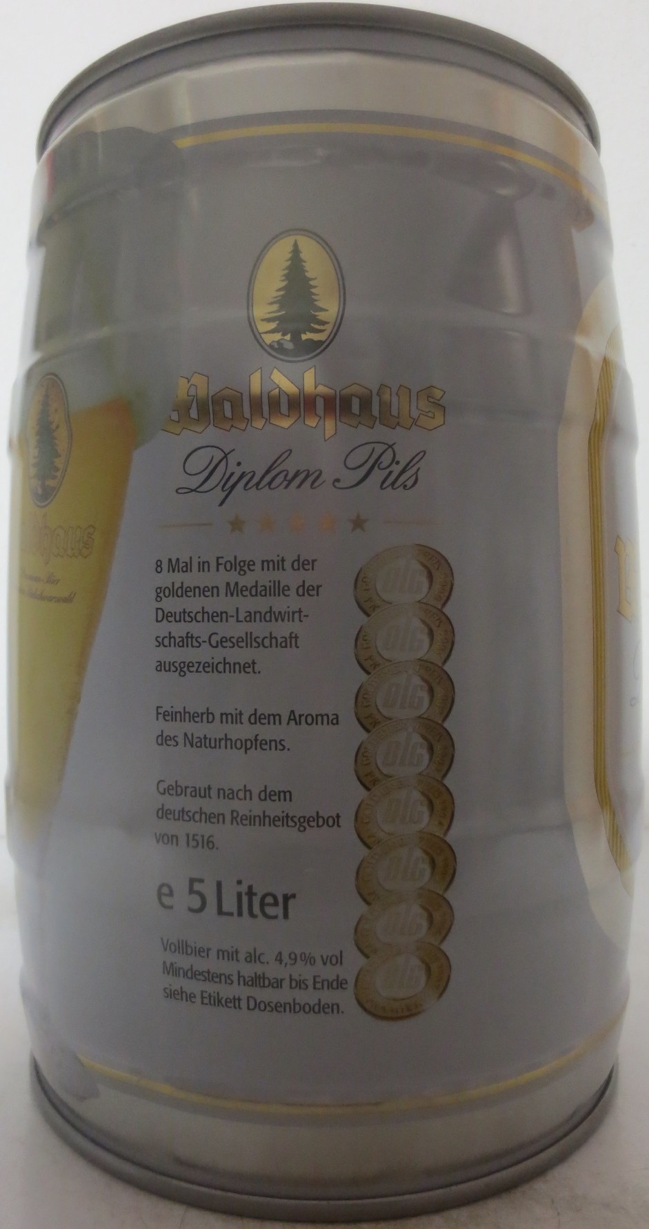 Waldhaus Diplom Pils (5L) Nr.1 