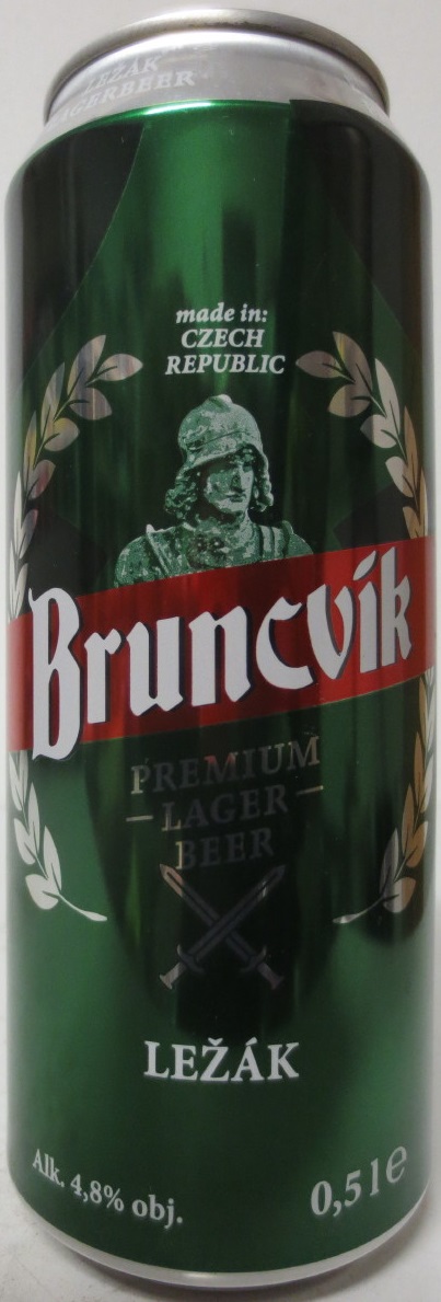 Bruncvík PREMIUM -LAGER- BEER LEŽÁK (50cl) (B/O) č.2 