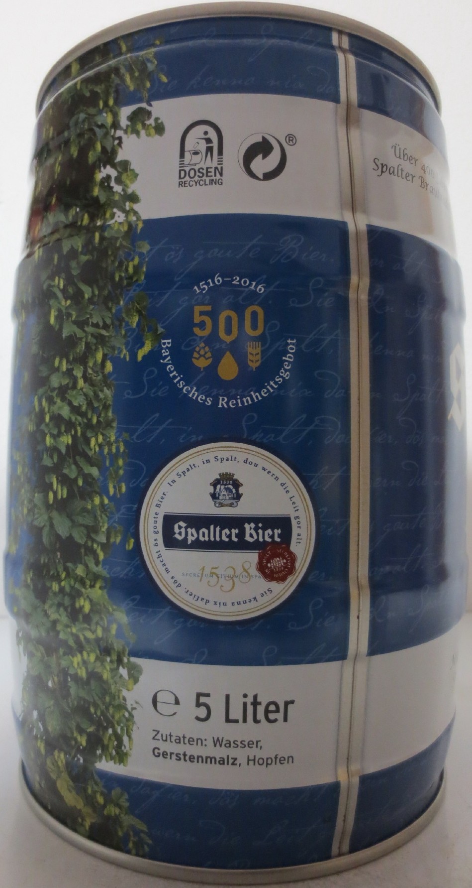 Spalter Bier (5L) Nr.2 