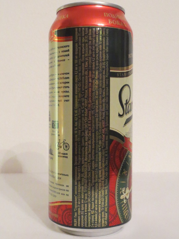 Staropramen PREMIUM BEER PRAGUE 145 POKIB (50cl) (B/O)