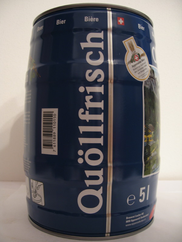Quöllfrisch APPENZELLER BIER (deep blue)