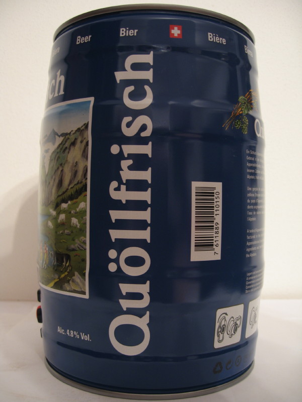 Quöllfrisch APPENZELLER BIER (deep blue)