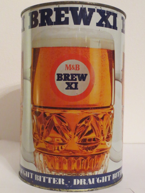 M & B BREW XI DRAUGHT BITTER (386cl) Nr.1
