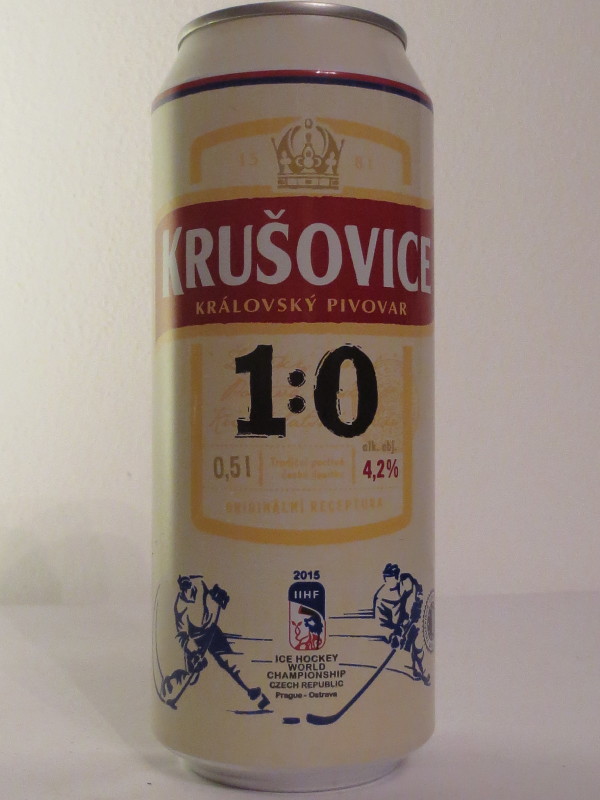 KRUŠOVICE KRÁLOVSKÝ PIVOVAR 1:0 (50cl) (B/O)