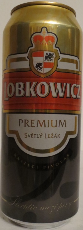 LOBKOWICZ PREMIUM SVĚTLÝ LEŽÁK (50cl) (B/O) č.1