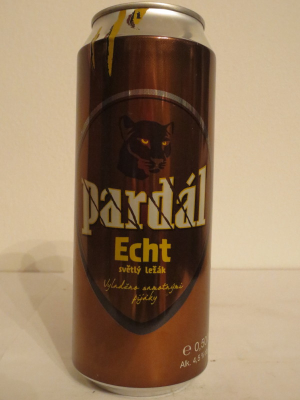 Pardál Echt světlý ležák (50cl) (B/O)