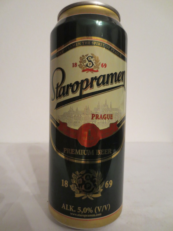 Staropramen PRAGUE PREMIUM BEER (50cl) (B/O)