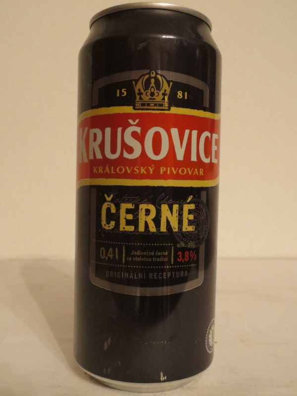 KRUŠOVICE KRÁLOVSKÝ PIVOVAR ČERNÉ (40cl) - lesklá verze