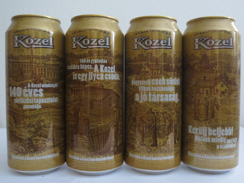 VELKOPOPOVICKÝ Kozel 1874 SVĚTLÝ kompletní série 2015 (50cl) (B/O) 