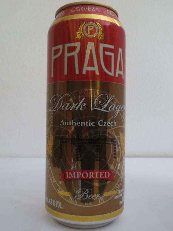 PRAGA Dark Lager Authentic Czech IMPORTED Beer (50cl) (B/O)