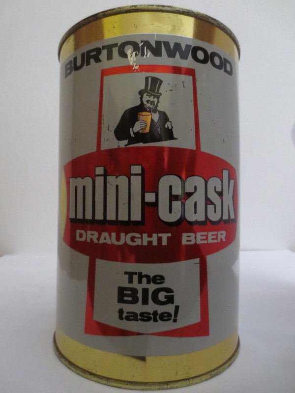 BURTONWOOD mini-cask DRAUGHT BEER (221-2cl)