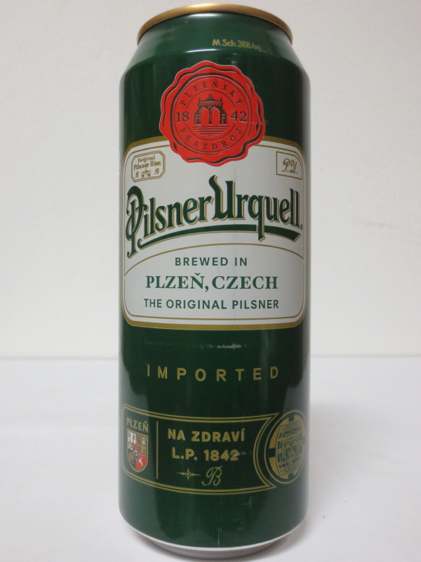 Pilsner Urquell BREWED IN PLZEŇ, CZECH THE ORIGINAL PILSNER IMPORTED (50cl) Nr.1