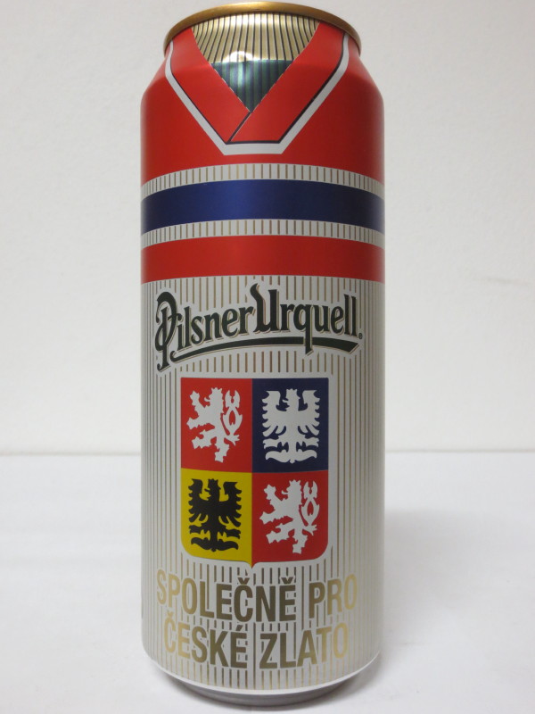 Pilsner Urquell SPOLEČNĚ PRO ČESKÉ ZLATO (50cl)