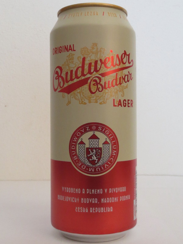 ORIGINAL Budweiser Budvar LAGER (50cl) č.1