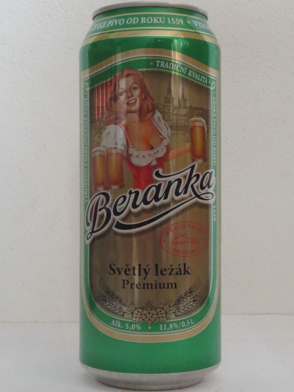 Beraňka Světlý ležák Premium (50cl)