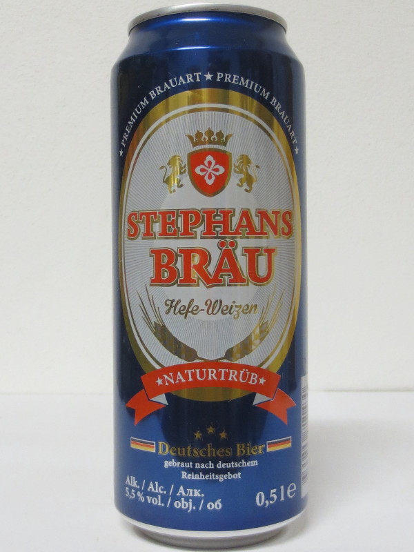 STEPHANS BRÄU Hefe-Weizen NATURTRÜB (50cl)