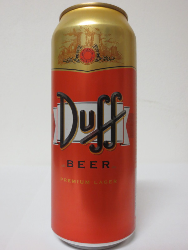 Duff BEER PREMIUM LAGER (50cl)