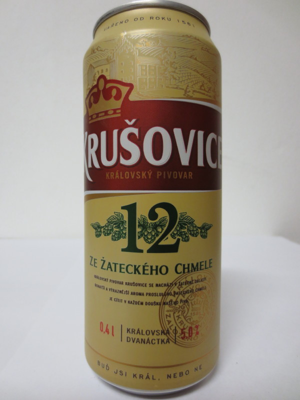 KRUŠOVICE KRÁLOVSKÝ PIVOVAR 12 ZE ŽATECKÉHO CHMELE (0,4L) 