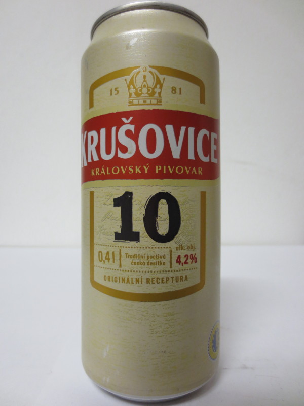 KRUŠOVICE KRÁLOVSKÝ PIVOVAR 10 (40cl) - matná verze č.2