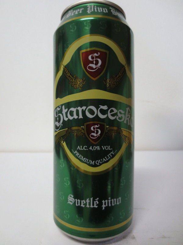 Staročesko Svetlé pivo (50cl)