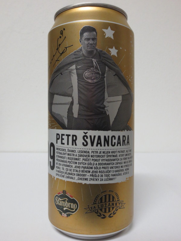Starobrno MEDIUM Morava fandíme srdcem 09 PETR ŠVANCARA (40cl)