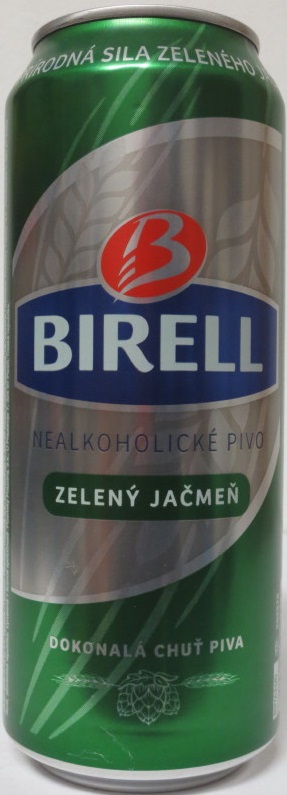 BIRELL NEALKOHOLICKÉ PIVO ZELENÝ JAČMEŇ (50cl) (B/O) č.1 