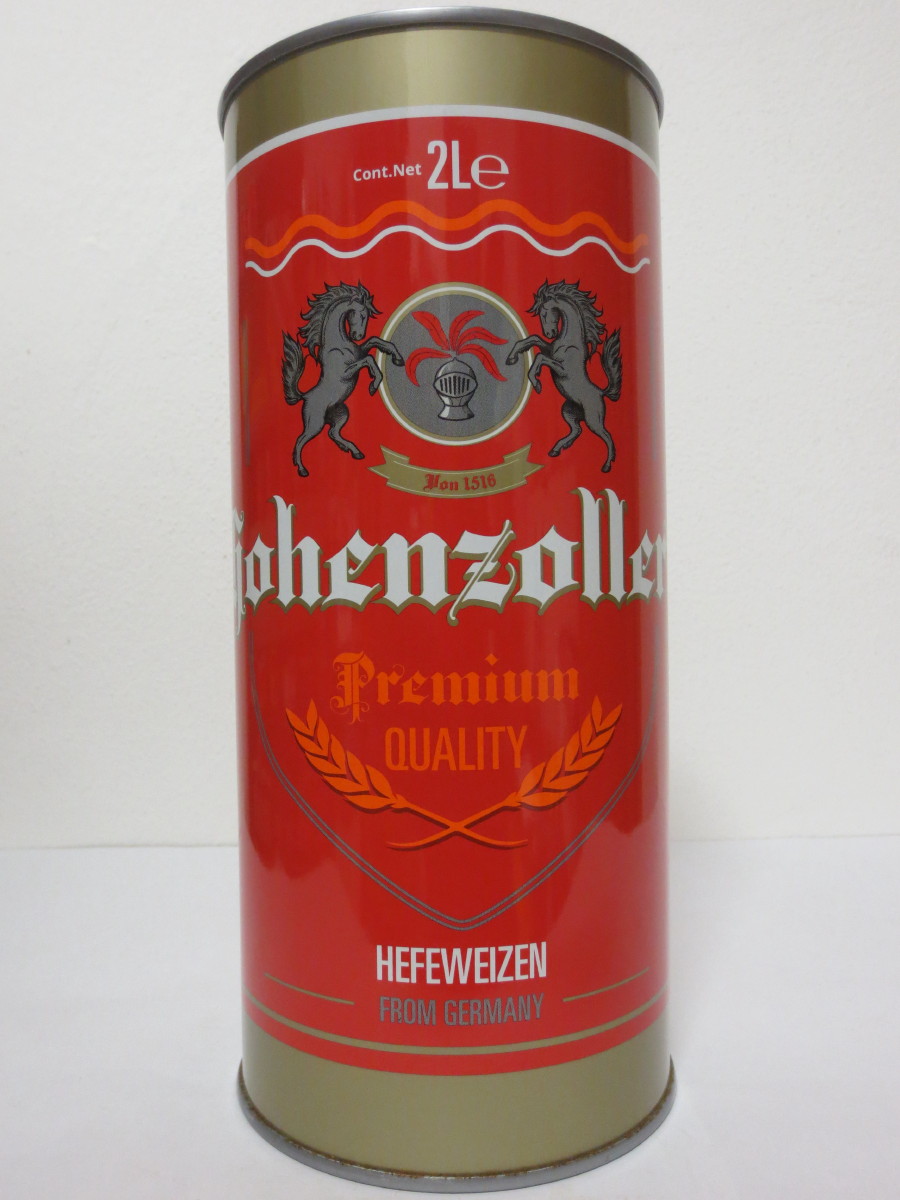 Hohenzoller Premium QUALITY HEFEWEIZEN FROM GERMANY (200cl)