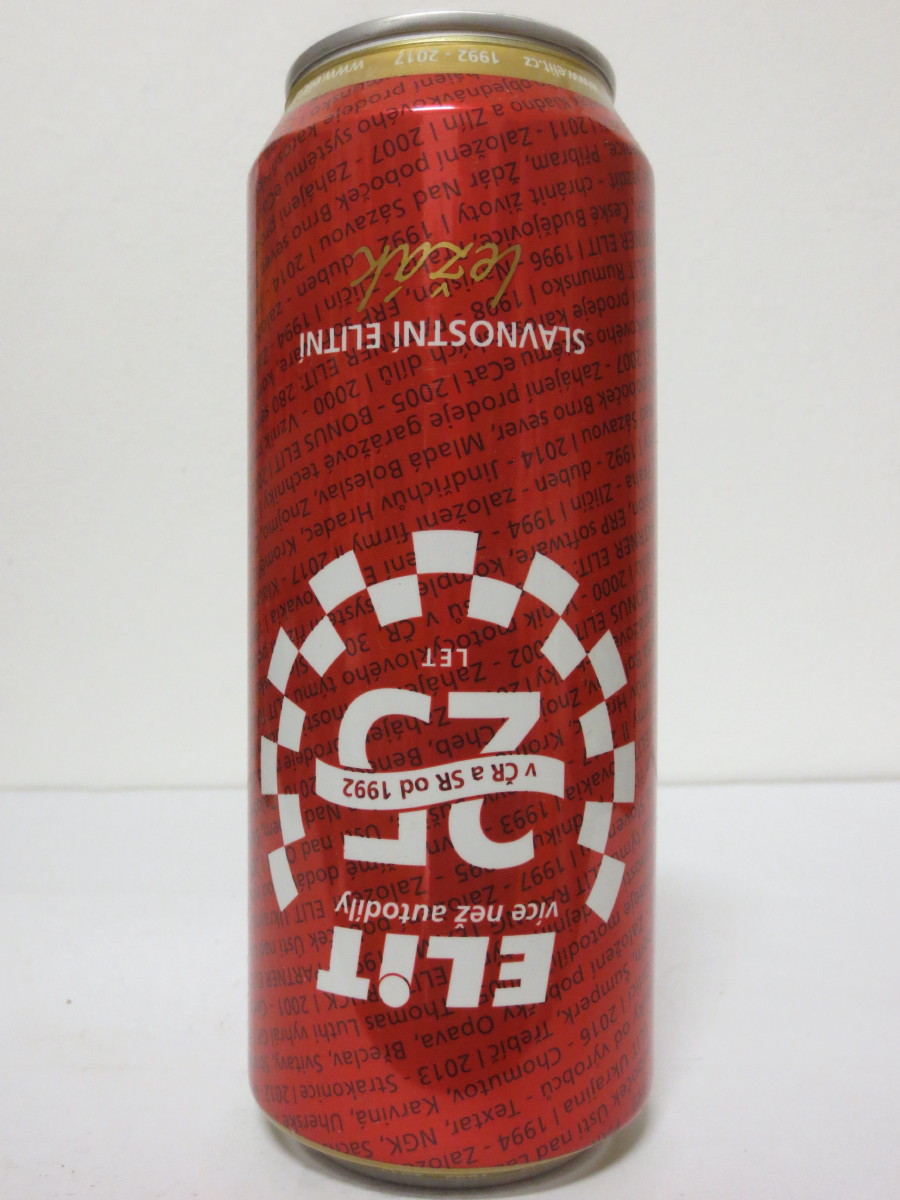 ELiT více než autodíly 25 LET SLAVNOSTNÍ ELITNÍ ležák č.2 (50cl) (B/O)