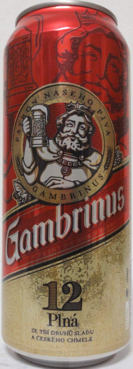 Gambrinus 12 Plná (SK) (50cl) (B-O) č.1