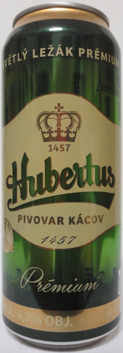 Hubertus PIVOVAR KÁCOV 1457 Premium (50cl) (B/O) č.1