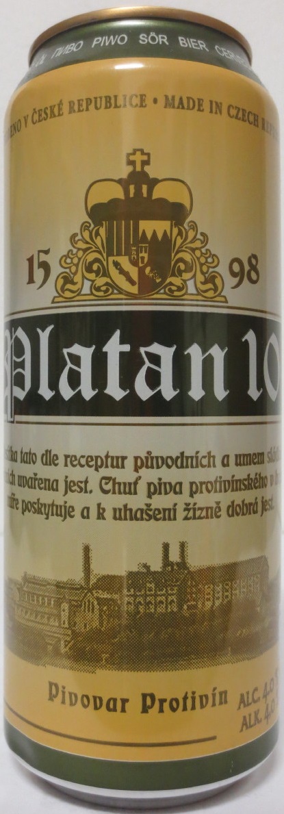Platan 10 (50cl) (B/O) č.1