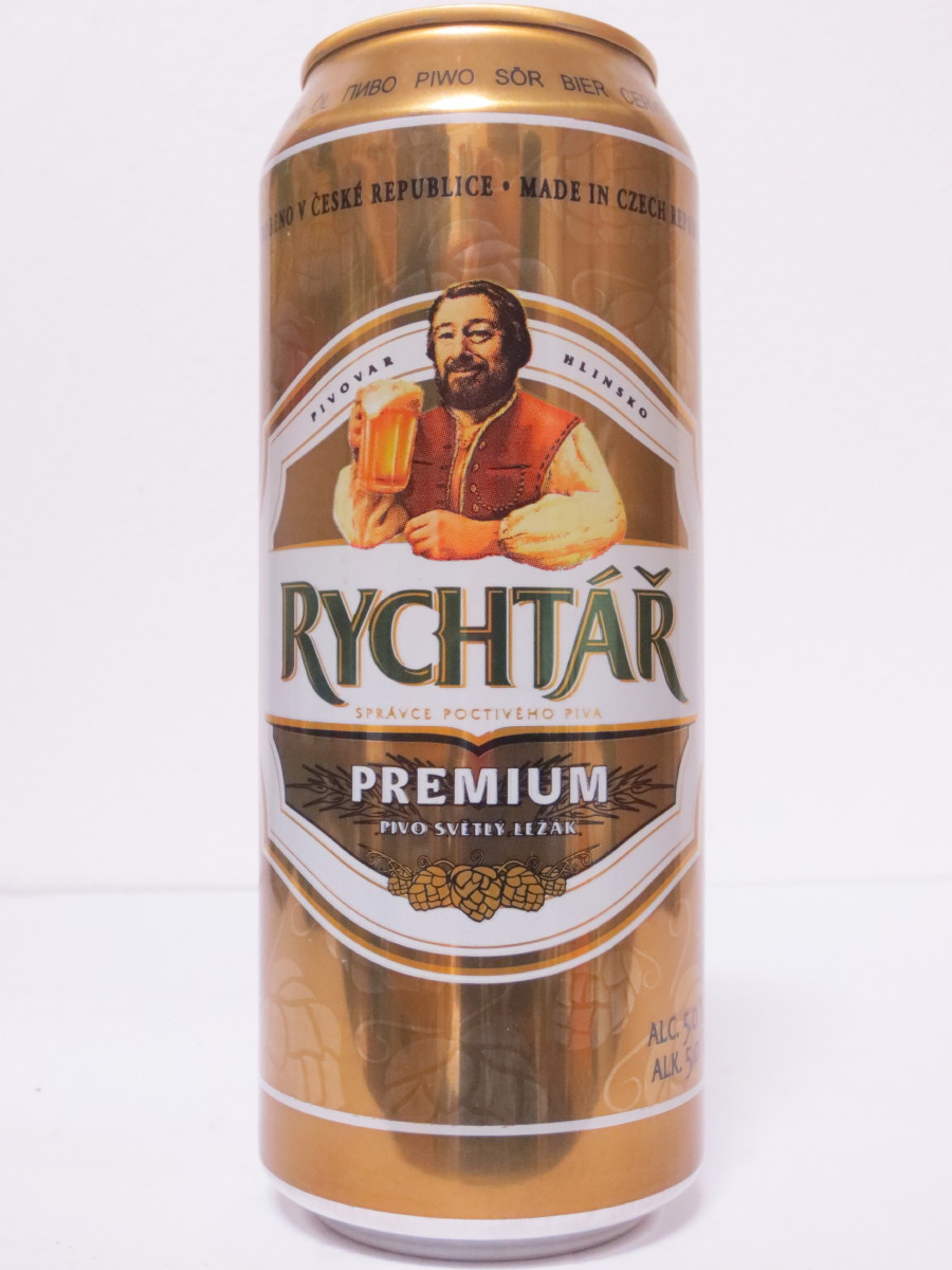 RYCHTÁŘ PREMIUM PIVO SVĚTLÝ LEŽÁK (50cl) (B/O)