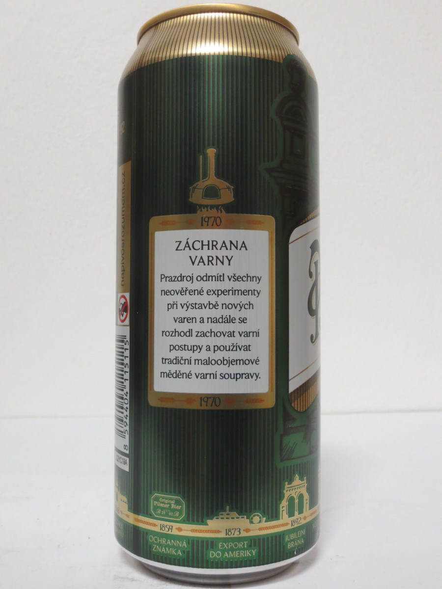 Pilsner Urquell 175 let - série 2017 - 1970 ZÁCHRANA VARNY (50cl) (B/O)