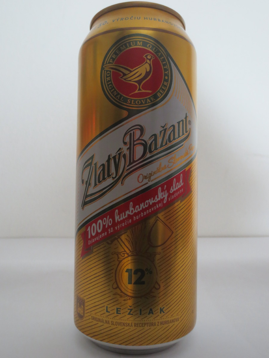 Zlatý Bažant 12% LEŽIAK 100% hurbanovský slad (50cl) (B/O)