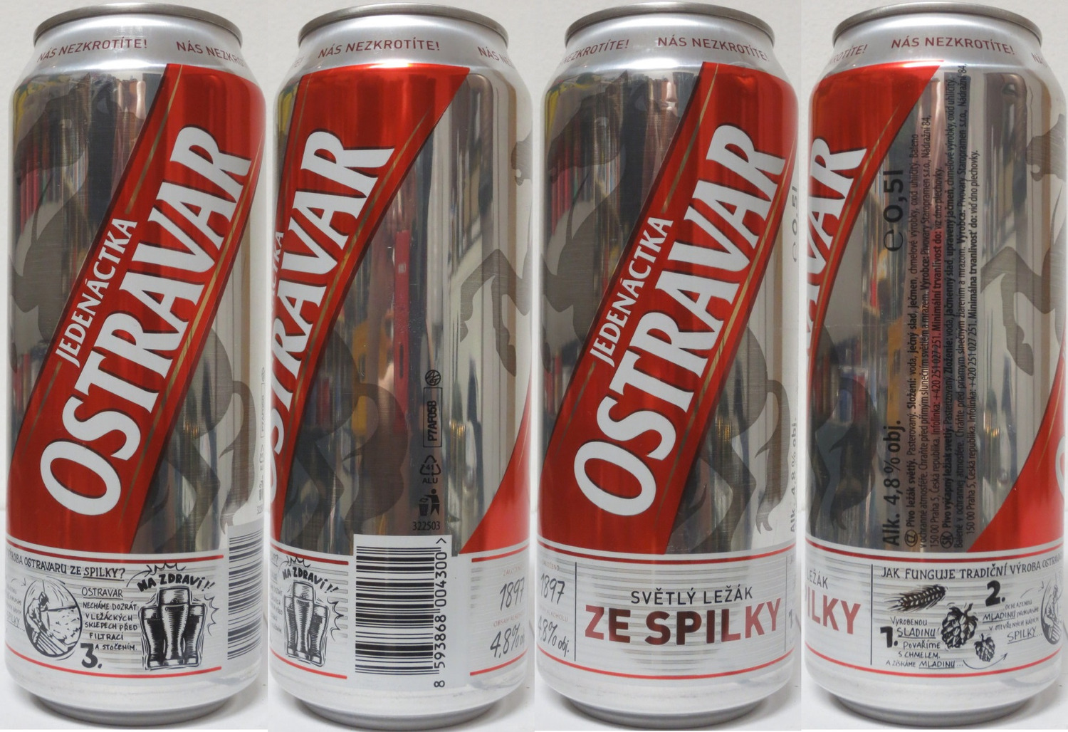 JEDENÁCTKA OSTRAVAR (CZ) (50cl) (B/O) č.1