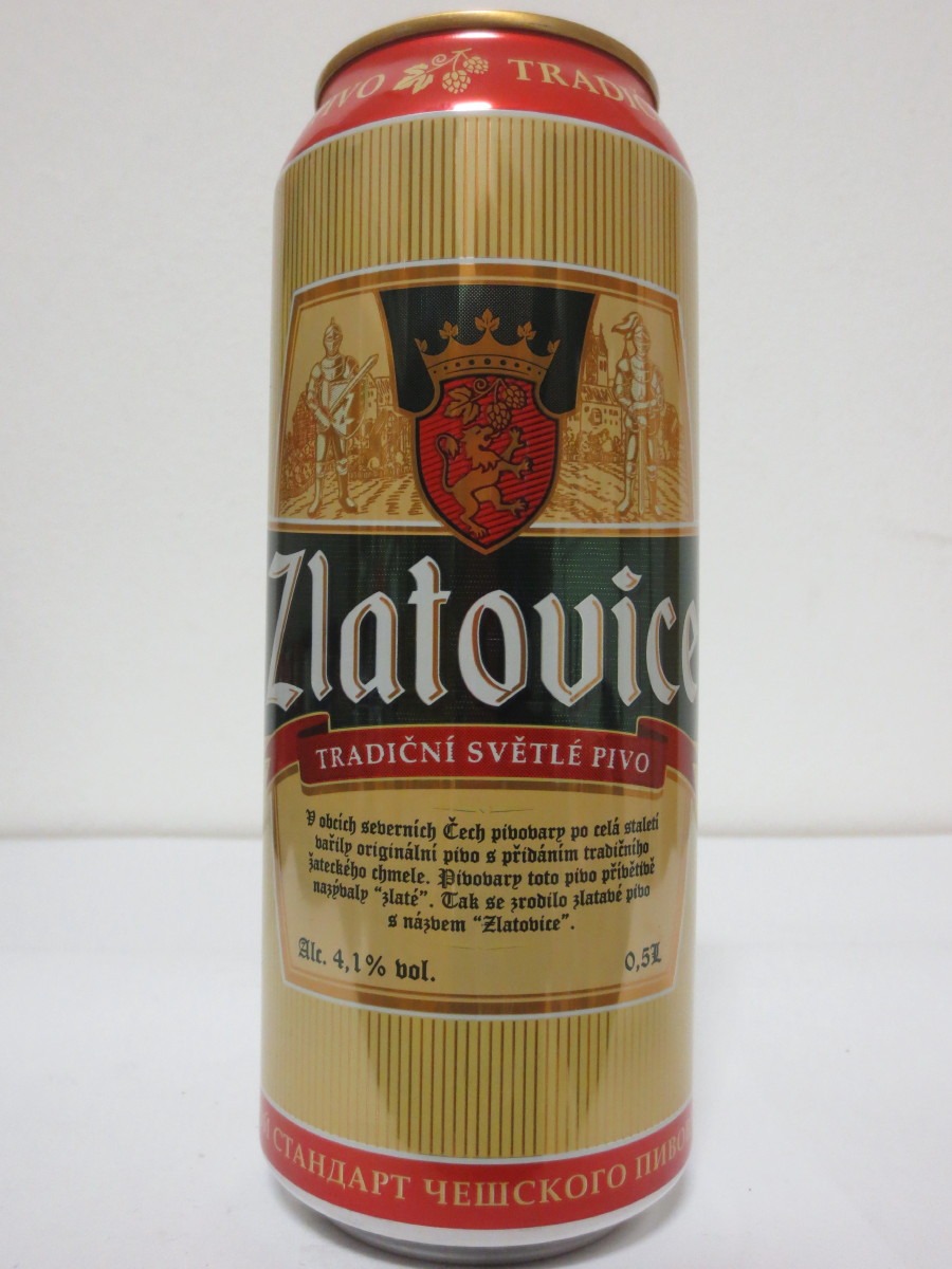 Zlatovice TRADIČNÍ SVĚTLÉ PIVO (50cl) (B/O)