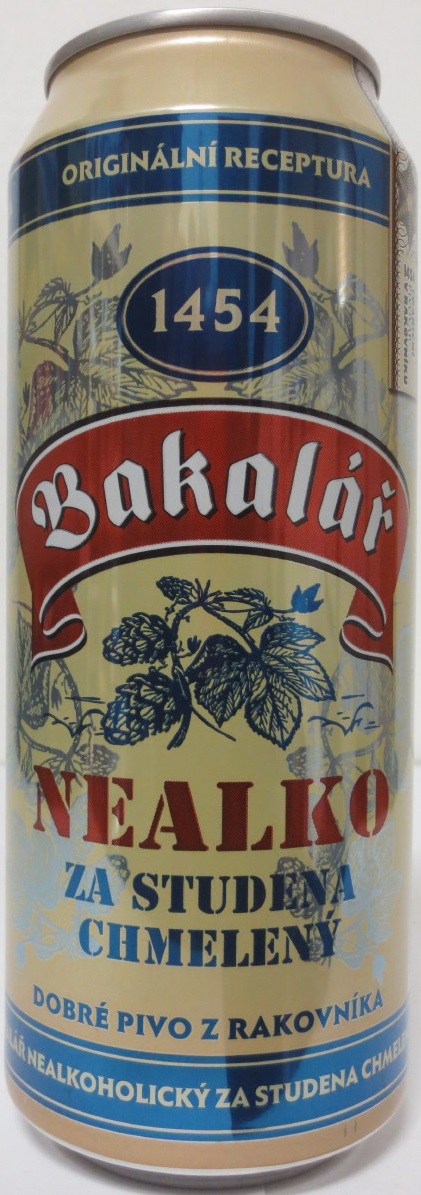 Bakalář NEALKO ZA STUDENA CHMELENÝ (50cl) (B/O) č.2