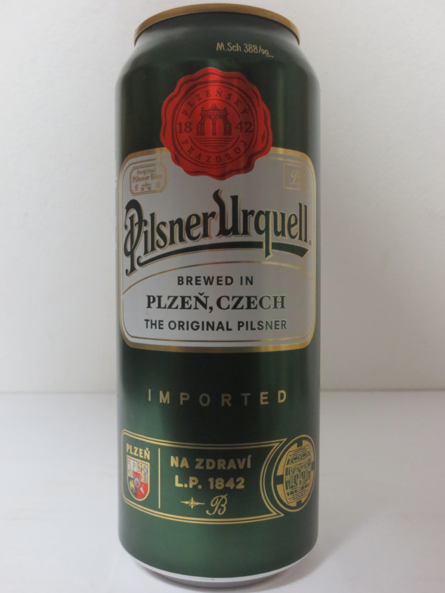 Pilsner Urquell BREWED IN PLZEŇ,CZECH THE ORIGINAL PILSNER IMPORTED (50cl) (B/O)
