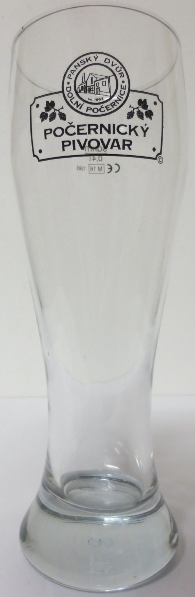 PANSKÝ DVŮR DOLNÍ POČERNICE POČERNICKÝ PIVOVAR (0,4L) 