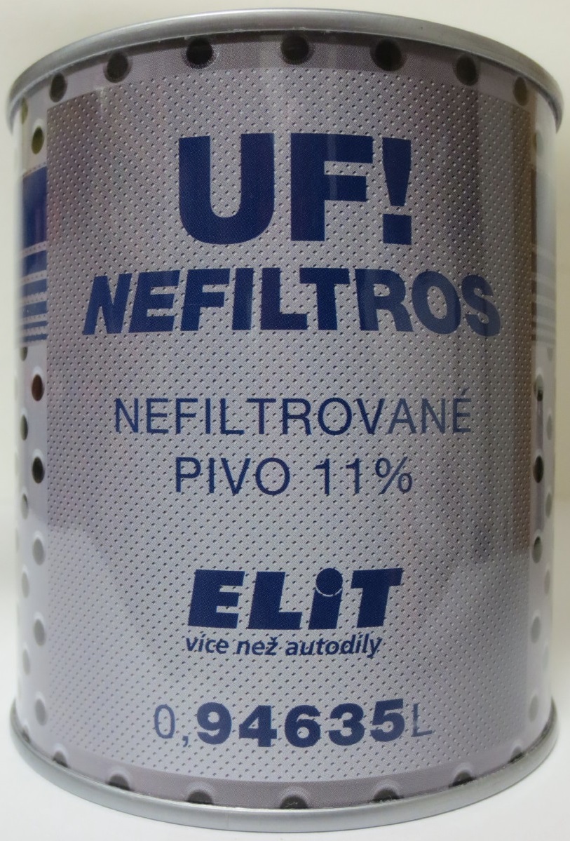 Svijany UF NEFILTROS! NEFILTROVANÉ PIVO 11% ELIT více než autodíly 0,94635L