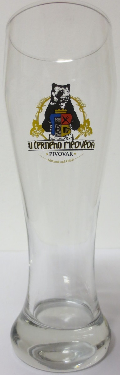  U ČERNÉHO MEDVĚDA Pivovar Jablonné nad Orlicí (0,5L)