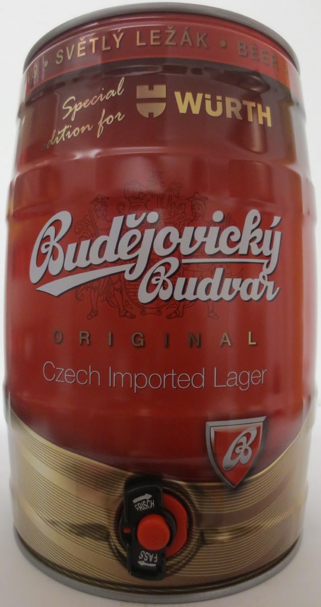 Budějovický Budvar ORIGINAL Czech Import Lager (5L) č.1
