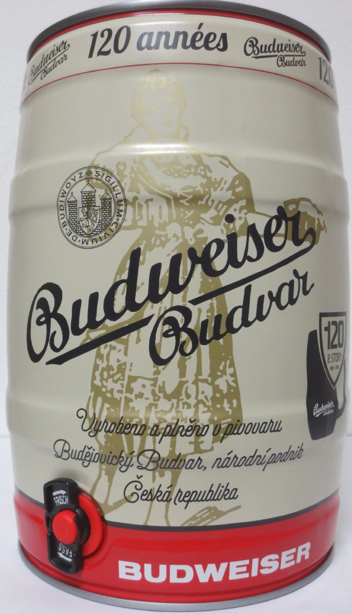 Budweiser Budvar 120 let (5L) č.1